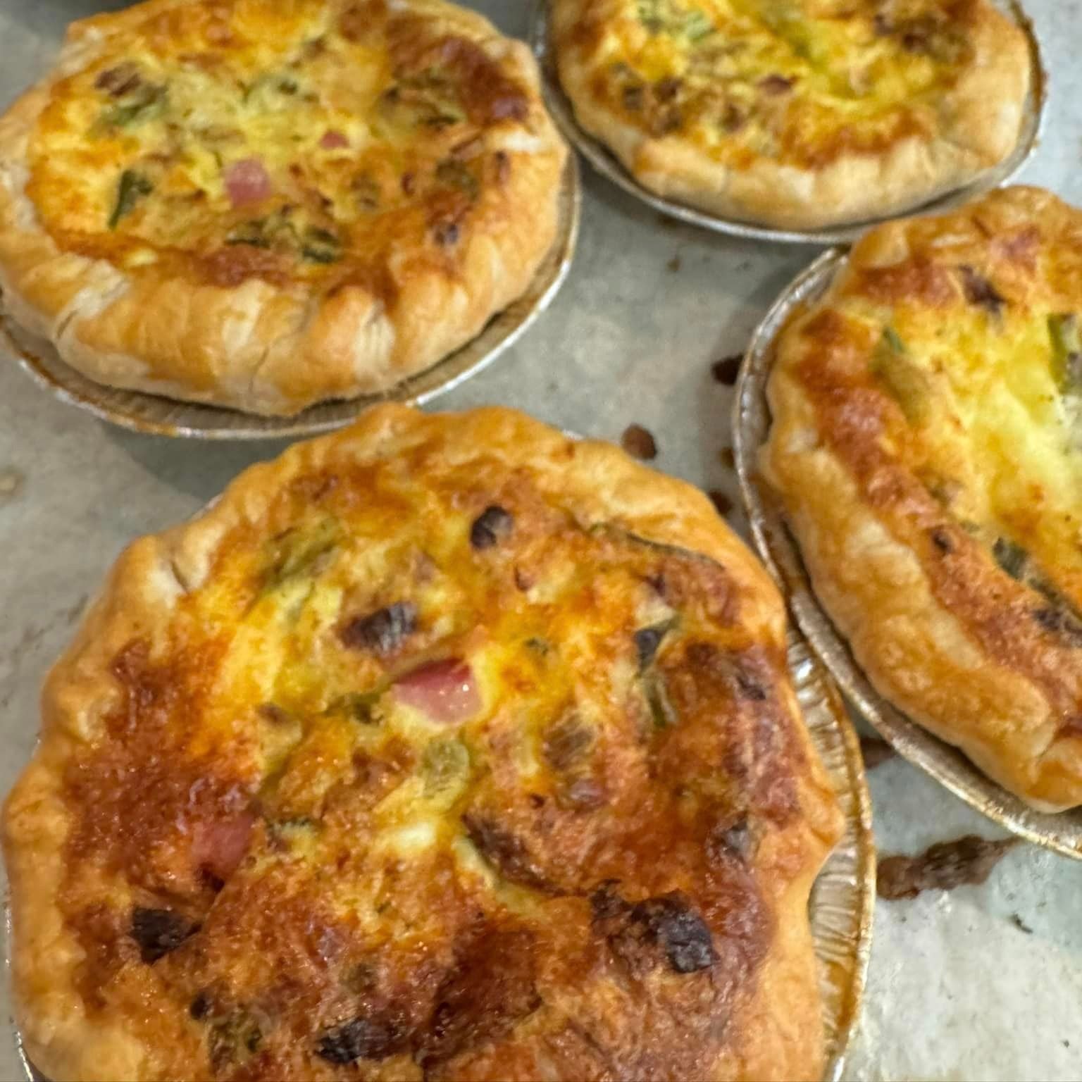 Handmade delicacies of every kind—piled high