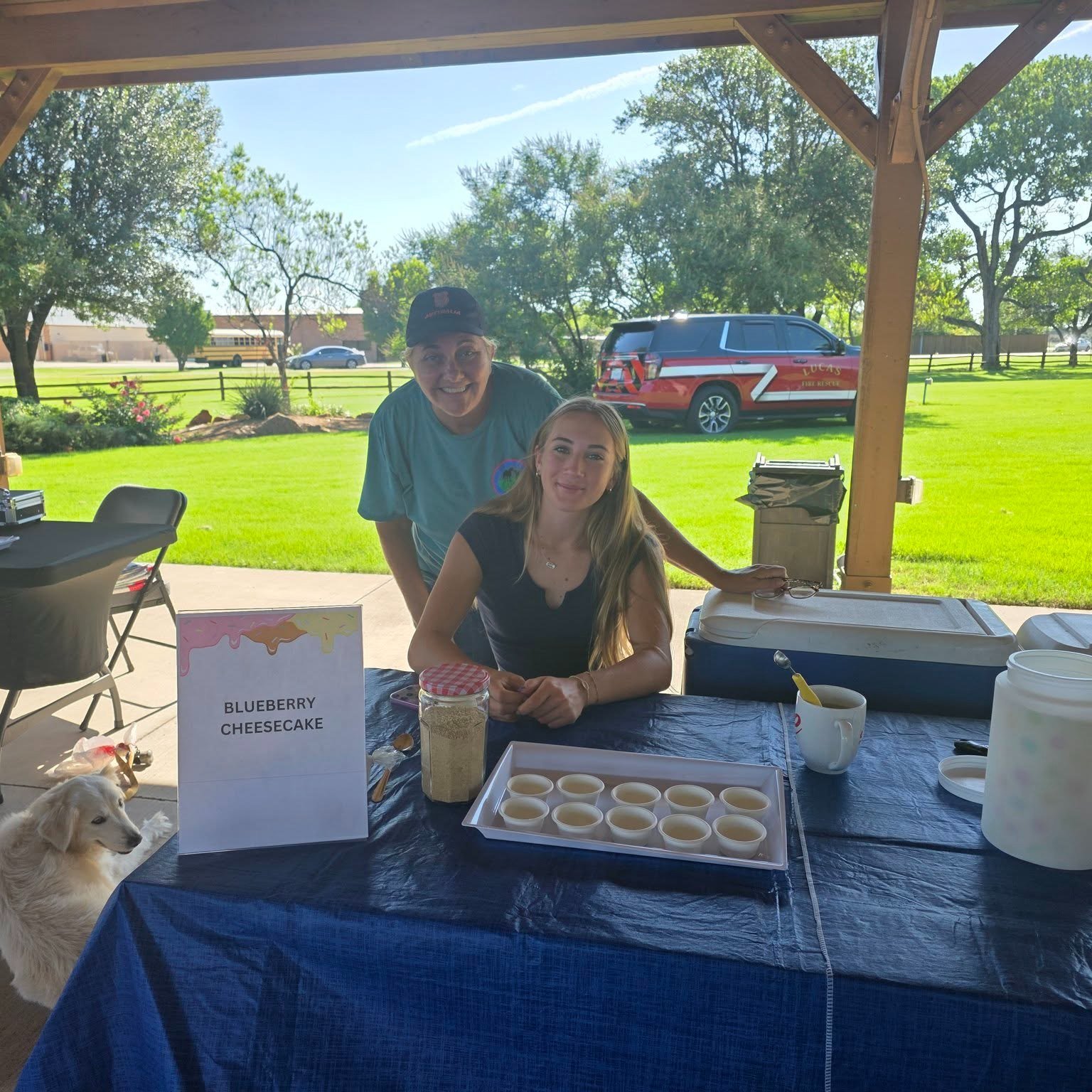 Happy vendors serving up North Texas flavor