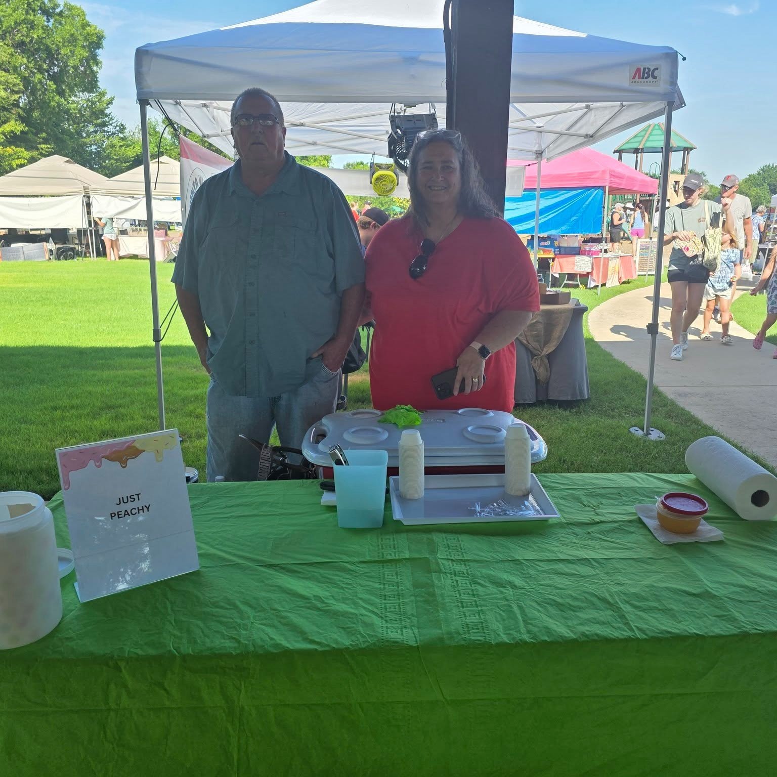 Friendly young artisans & repeat customers